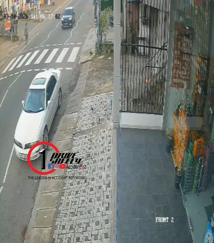 The accident was caused by a drunk driver and a car parked at the pedestrian crossing
