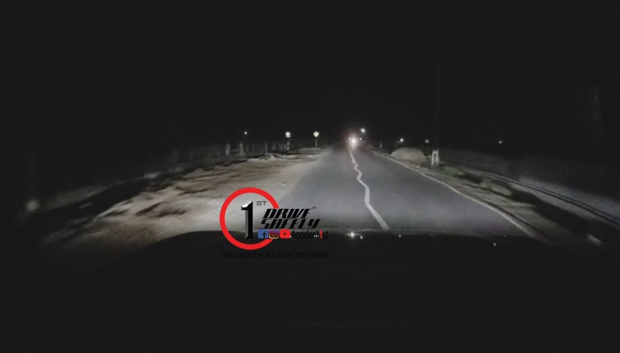 Dashcam Captures Reckless Motorcycle Colliding Head-On After Crossing Into Opposing Lane in Poonagar